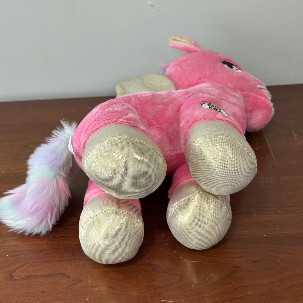 Unicorn Pink Plush Doll Dental Stuffed Animal Oral Health Presentation - Picture 9 of 10